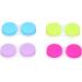 Buy NATUDECO 16-Part Colorful Contact Lens Container - Travel Storage with Tweezers for Outdoor Activities - Buy Online on GoSupps.com