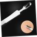 Healeved 3pcs Clip Comedone Blemish Extractor Tweezers Blackheads Zit Popping Tool Kit Stainless Steel - Buy Online on GoSupps.com