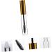 FOMIYES 10pcs Mascara Bottle Eyelash Tubes with Wands Empty Cosmetic Travel Containers Golden Plastic - Buy Online on GoSupps.com