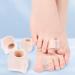 Gatuida Silicone Toe Separator + Bunion Corrector 2 Pairs - Thumb Splint Included | Overlapping Toe Relief | 3.6x3.5cm - Buy Online on GoSupps.com