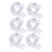 Nail Tools 3 Pairs Guard Overlapping Divider for Bunion Restores Big Valgus Stretcher Orthopedic Clear Splint Crooked Spacers Supple Separators Thumb Protector
