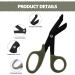 Wytino 7 Bandage Scissors - Paramedic Emergency Cutting Tool (Army Green) for First Aid & Medical Use - Buy Online on GoSupps.com