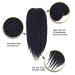 Coolbers 6 Packs Havana Mambo Twist Crochet Braids - 18 Inch Kanecalon Jumbo Twist Hair Extensions | Bulk 1B Color 6 Pieces - Buy Online on GoSupps.com