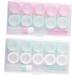 Healeved 4 Sets Colored Contact Lens Storage Boxes | Travel Cases & Tweezers | Secure & Stylish Containers for Lenses - Buy Online on GoSupps.com