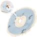 Buy DERCLIVE Small Pet Elizabeth Collar - Protective Circle Nursing Ring for Guinea Pig Rabbit Sugar Glider - Pink/Blue - L. Blue - Ideal for International Shipping - Buy Online on GoSupps.com