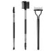 Lusofie 3Pcs Eyelash Separator Tool Eyelash Comb Eyebrow Spoolie Brush&Comb Double Head Eye Brow Grooming Brush Set Eye Makeup Tools