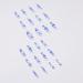 Luvadeyo 24 PCs Valentine's Day Press On Nails | Medium Length Fake Acrylic Nails | French Blue Heart Letter Design | Luxury Romantic Nail Art - Buy Online on GoSupps.com