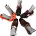 12-Pack 150g Mini Bamboo Charcoal Bags for Shoe Deodorizing and Odor Elimination - Natural Air Purifying Bags - Buy Online on GoSupps.com
