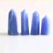 1pc 55mm-80mm Natural Crystal Tower Blue Lace Agate Towers Quartz Point for Feng Shui Suitable for Home Crystals Raw Stones and Minerals Stone Mineral Specimen
