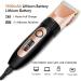 Hair Clippers for Men Hair Clipper Electric Hair Trimmer Hair Cutter Rechargeable Length Adjusted Ceramic Titanium Blade Electric Men Clipper Rose Gold - Buy Online on GoSupps.com