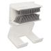 Vcedas Wall Hair Catcher | Multifunctional Shower Screen Hair Collector & Drain Protector | White Bathroom Essential - Buy Online on GoSupps.com