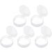 Wnvivi 5pcs Makeup Sponge Storage Box - Portable Clear Cosmetic Organizer for Egg Powder Puff | Travel Case Solution - Buy Online on GoSupps.com