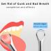 Stainless Steel Tongue Scraper for Fresh Breath | Bad Breath Fighter & Travel Essential for Oral Care - Buy Online on GoSupps.com