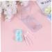 Homsfou Mini Container for Colored Contact Lenses - Japanese Style Lens Case with Mirror Blue Eye Contact Lens Cleaning Box (1.8x5cm) - Buy Online on GoSupps.com