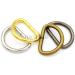 CRAFTMEMORE D-Ring Findings 5/8  3/4 & 1 Inch Metal Non Welded D Rings for Belts Bags Lanyard Leathercraft Avail 4 Colors (3/4" x 20 Pack  Antique Brass) 3/4" x 20 pack Antique Brass - Buy Online on GoSupps.com