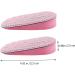GLEAVI 6 Pairs Invisible Height Increasing Insoles for Men & Women - Comfortable Half Pad Shoe Inserts for Height Boost & Massage - Pink Blade Design - Buy Online on GoSupps.com
