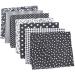 35Pcs Quilting Fabric Squares Bundle - 10x10 Cotton Craft Pre-Cut Quilt Squares - DIY Sewing Scrapbooking - Dark Color Set - Buy Online on GoSupps.com