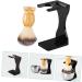 PopetPop Black Razor Shell Suit Set - Stylish Display Holder for Salons & Shaving Brushes - Premium Acrylic for Men - Buy Online on GoSupps.com
