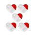 Peiylism 20pcs Empty Lip Gloss Wand Tubes 5ML Empty Heart Shaped Lip Balm Tube for Women Girls DIY Cosmetics