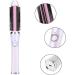 Portable USB Cordless Hair Straightener Curler Comb with 2600mAh Rechargeable Battery Dual Voltage Mini Size for Travel and Bussiness Trip White - Buy Online on GoSupps.com