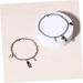 Zerodeko 2 Pairs Astronaut Bracelet Couple Wrist Bracelet Women Adjustable Bracelet Lover Gifts Finger Ring Bracelet Matching Bracelet for Couples Jewelry Stainless Steel Miss As Shown 20x1CM - Buy Online on GoSupps.com