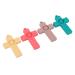 4 Silicone Baby Teething Rings - Infant Tooth Relief Soft Molar Toys for Soothing Gums - Buy Online on GoSupps.com