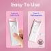 Torribala Pink YJ02 Eyelashes Curls Portable Small Electric Heated Eyelash Curler Long Lasting Electric Heated Comb Makeup Tool - Buy Online on GoSupps.com