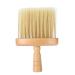 Barber Neck Duster Brush Hair Cleaning Wooden Sweep Brush Hair Cut Hairdressing Tool for Salon and Personal Use