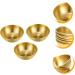 Milisten 3 Pcs Seasoning Dish Portion Cups Sauce Dipping Bowls Mini Dessert Bowl Metal Sauce Dish Salad Dressing Cruet Mini Saucers Dishes Dip Bowls Stainless Steel Server Round - Buy Online on GoSupps.com