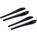 Ygnjh Glasses Replacement Legs - 3 Pairs of Black End Tips & Ear Socks for Thin Metal Frames - Buy Online on GoSupps.com