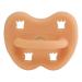 HEVEA Natural Rubber Pacifier Orthodontic (Cantaloupe 3-36 Months) Cantaloupe 3-36 Months