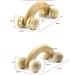 2 Bending Handle Wooden Massage Device - Whole Body Massage Wheel for Practical & Comfortable Relief - Buy Online on GoSupps.com