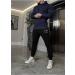 JMIERR Men's Tapered Gym Running Sweatpants Large - Black | Athletic Joggers with Pockets - Buy Online on GoSupps.com