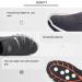 Men's Orthopedic Hiking Shoes with Good Arch Support - Breathable, Lightweight, Non-Slip - Size 11, Brown - Buy Online on GoSupps.com