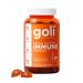 Goli Immune Gummy Vitamin - 60 Count - Elderberry, Vitamin C, D & Zinc, Plant-Based, Vegan, Non-GMO, Gluten-Free & Gelatin-Free 1