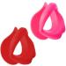 Silicone Lips Exerciser Facial Muscle Tightener Face Lifting Mouth Stretcher Trainer Red Silicone lips exerciser - Buy Online on GoSupps.com