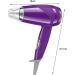 1000W Compact Blow Dryers Hair Dryer Travel Lightweight Hairdryer Folding Hairdryer Temperature Hair Dryer Hot/Cold DC Motor 3 Speeds Overheat Protection Portable for Home Use Travel Purple small gift - Buy Online on GoSupps.com