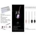 Natural Rose Qaurtz Stainless Steel Straws Crystal Healing Drinking Straws Reusable and Eco Friendly - 7.87" Long with Storage Box and Cleaning Rod (Pink) - Buy Online on GoSupps.com