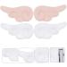 Beavorty 4 Pairs angel wings hairpin Plush Hairpins big hair clips plush wings hair clips Non Slip kawaii makeup kawaii accessories for outfits Metal bride Xie An white Christmas - Buy Online on GoSupps.com