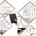 Nail Clipper Set 23 Pieces/Set of Manicure Pedicure Set Nail Clippers Set Eyebrow Trimming Acne Removal Needle Manicure Tool Nail Clipper Kit (Color : Black) - Buy Online on GoSupps.com