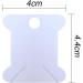 520 Pack Floss Bobbins with 500 Labels - Ideal for Needlepoint & Craft Thread Storage - Buy Online on GoSupps.com