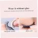 Self Adhesive Eyelashes Waterproof Thick False Lash Reusable Long Fluffy Eyelashes 1Pair. Long Style - Buy Online on GoSupps.com
