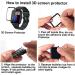 Smaate 3D Screen Protector for T42 Y22 Y20GT Smartwatch - 3-Pack Anti-Shatter Film Compatible with ANDFZ, Smaiit, WZWNEER, BANLVS, DXPICR - Curved Edge Frame for Extra Protection - Buy Online on GoSupps.com