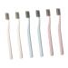 CLISPEED 6pcs Adult Stiff Brush Teeth Cleaning Devices Charcoal Abs Care Brush Bristles