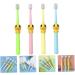 Beaupretty 4-Piece Cartoon Baby Toothbrush Set | Soft Bristles for Kids & Toddlers | Manual Travel Toothbrush for Sensitive Teeth - Buy Online on GoSupps.com