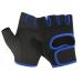Demeras Unisex Outdoor Weight Lifting Gloves Outdoor Anti Slip Breathable Training Fitness Gloves Stable for Cycling Walking for Sports Protection(Blue Black M)