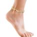 Jeroot Magnet Foot chain for women magnetic foot chain magnetic field therapy foot joint pain relief swell magnetic foot chain women with adjustment tool (large 27cm gold 3500 gauss)