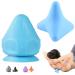 Languo trigger point presser with suction trunk finger massage ball pain -free presser set massage device for muscle pain tension back feet blue
