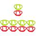 Toyvian 10 Pcs Silicone Bottle Handle Milk Bottle Handles Bottle Handle Bottle Handle Newborn Bottle Handle Bottle Handle Silica Gel Feeder Child Grip 13.00X7.00X6.50CMx5pcs Assorted Colorx5pcs