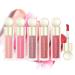 Velvet Liquid Blush - Universal Cream for Eyes, Lips, and Cheeks | Natural Makeup with Moist Matte Finish | Long Lasting Formula | Anti-Halo Dye | Velvet Texture - Buy Online on GoSupps.com